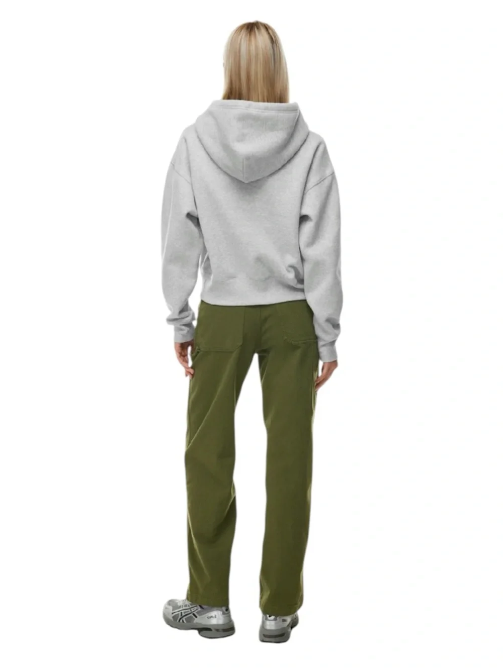 NWT Aritzia TNA Greenwich Carpenter Pant in GD Fatigue Green Size 00 - Picture 2 of 14